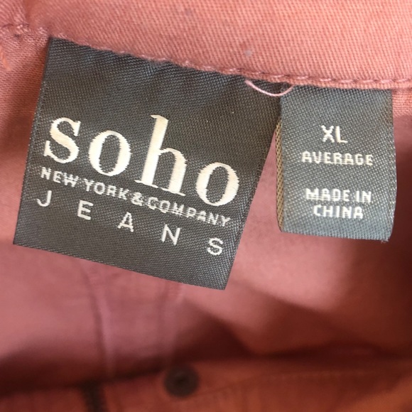 New York & Company Blush Lightweight Hooded Jacket Size XL - Picture 11 of 14